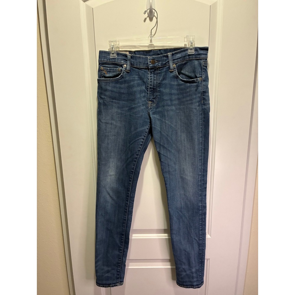 Women's Tompkins Skinny Fit Polo Ralph Lauren y2k Jeans. Size 30x30